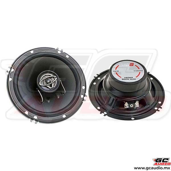 Cerwin-Vega XED62 6.5" 2-Way Coaxial Car Speakers - 300W RMS, High Power, Clear Sound